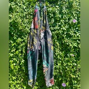 Lisa Maree Colorful Abstract Print Jumpsuit